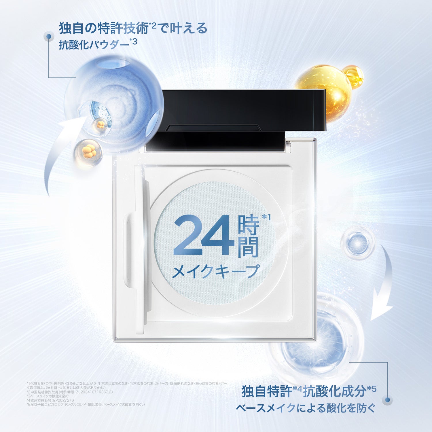 トランスルーシェント ブルーリング ルースパウダー【2.0】 24時間メイクキープ